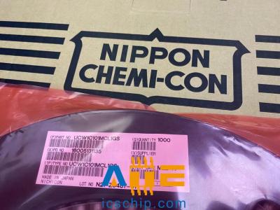 Chine Condensateur électrolytique en aluminium lytique UCW1C101MCL1QS de 100uF 16V 20% Nichicon à vendre