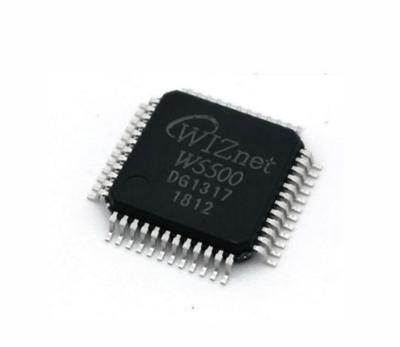 China Componentes electrónicos IC de un solo chip W5500 WIZnet Ethernet CTLR en venta