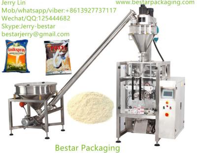China Flour vertical packaging machine for chocolate powder,peper,Small sachet powder.Product conveyor,pack 1kg,2kg,3KG for sale