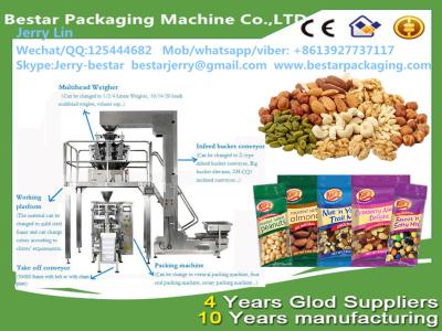China Full automatic nut packaging machine,commercial auto packaging maachine  Bestar packaging maachine for sale