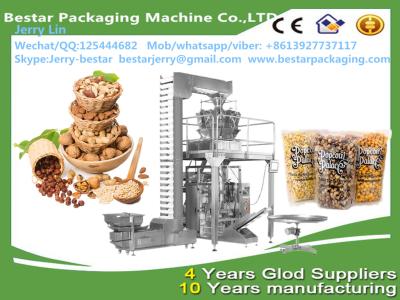 China Vertical Cashew Nut Packing Machine Bestar packaging BSTV-520CZ 100g,200g,300g, 500g,800g,1KG,2KG,2.5KG for sale