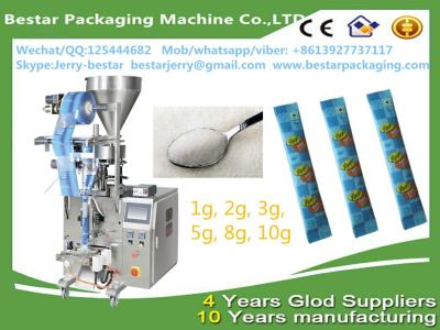China Automatic 1g 2g 5g 10g 20g 30g Sugar Stick Packaging Machine bestar packaging machine for sale
