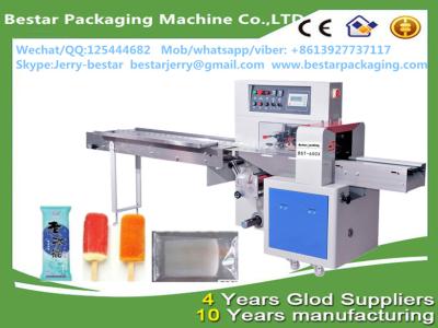 China Automatic Egg Roll Pillow Packing Machine with Stainless Steel bestar packaging machine BST-250X for sale