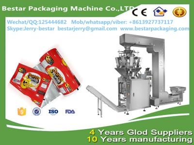 China custom printing mulching plastic film for tea packaging with bestar weighting packaging machine for sale