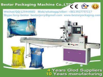 China Automatic Hotel Bar Soap Packaging Machine with stainless steel cover/PLC controller bestar packaging machine BST-250 for sale