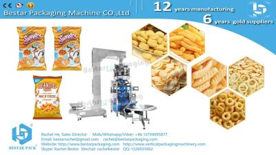 Bestar new design weighing packaging machine for snacks BSTV-550AZ