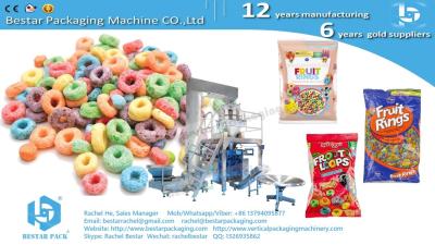 China Bestar packing machine for 2.5kg cereal particles, nutritional breakfast pouch BSTV-820AZ for sale