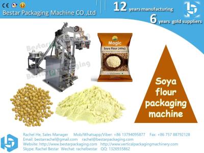 China Soya flour 200g sachet packing machine [BESTAR] automatic powder weighing packaging machine BSTV-160F for sale