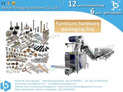 China Multi functional packaging machine to count and pack furniture spare parts for sale