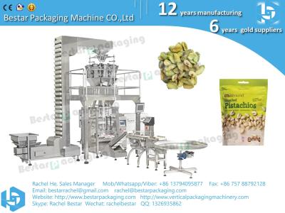 China Automatic vertical pistachio nuts packaging machine for sale