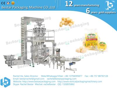 China Automatic weighing and filling and sealing packaging machine for food cheese grains granule for sale