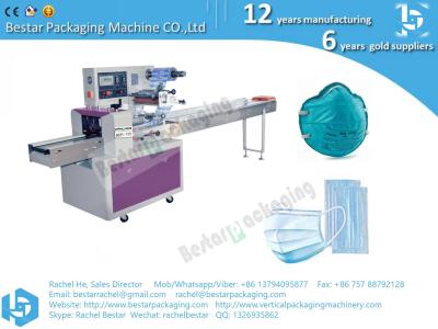 China Automatic surgical face mask single sheet feeding and sealing packing machine for sale