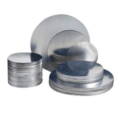 China AL SS304 1050 430 SS Round Plate 201 Stainless Steel Circle For Cookware for sale