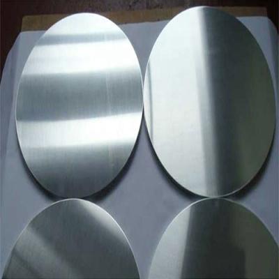 China SGS AISI201 0.13mm Stainless Steel Circle Plate 2B Non Magnetic Stainless Steel Plate for sale
