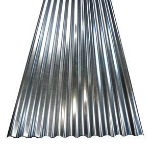 Chine le zinc 40-275g/M2 a enduit les tôles d'acier galvanisées que PPGI a ridé la feuille de toiture de zinc à vendre