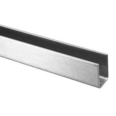 China 201SS 321SS Stainless Steel U Channels Customized Hot Dip Galvanized Channel for sale