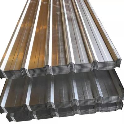 Chine 600-1250mm que la largeur a galvanisé des tôles d'acier ont coloré les feuilles ondulées galvanisées de toiture à vendre