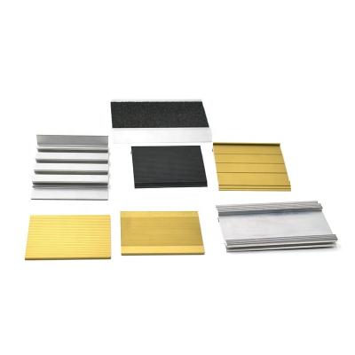 China Non-Slip Carborundum Aluminum Alloy Stair Strip For Heavy Duty Traffic for sale