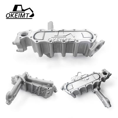 China Standard Size OKEMIT Oil Cooler Cover For Hino H07T H06T for sale