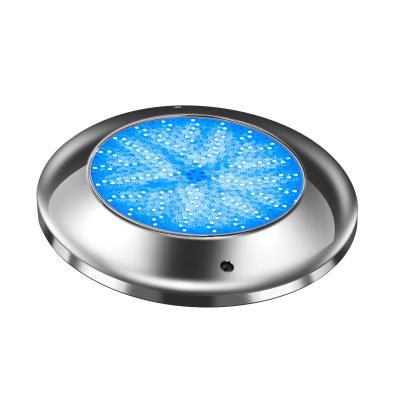 China Stainless Steel Underwater Pool Lights , RGB Inground Swimming Pool Light Fixture for sale