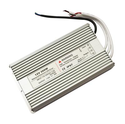 China Multipurpose Waterproof LED Power Supply 12V 300W Anti Corrosion for sale