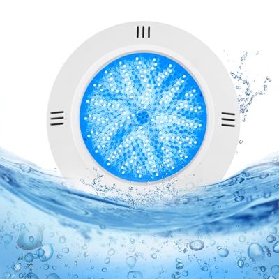 China Farbimprägniern ändernde Swimmingpool-Lichter der ABS-12V Unterwasser-18W RGB geführtes Licht für Swimmingpool zu verkaufen