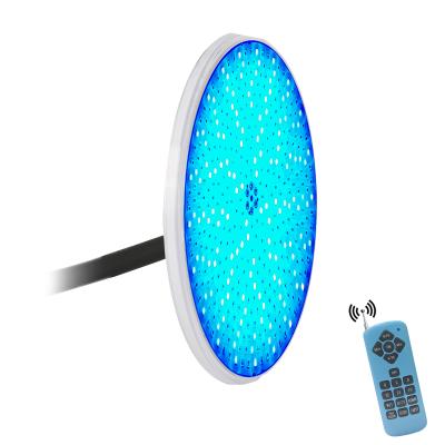 China Slim RGB LED Pool Light Accessories 18W 35W Resin Filled PAR56 for sale