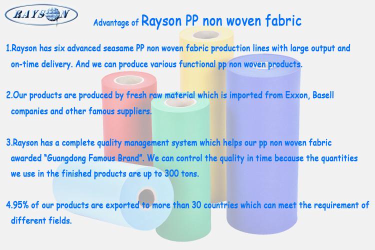 Verified China supplier - Foshan Rayson Non Woven Co.,Ltd