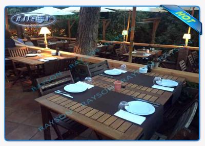 China Eco Friendly Red Black White Polypropylene Tablecloths Soft Feeling for sale