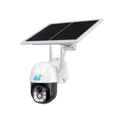China Outdoor 4G 1080P Solar Camera With 3.6mm Lens Weather Resistance for sale