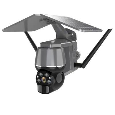 China Ubox 1080P Floodlight Solar Camera for sale