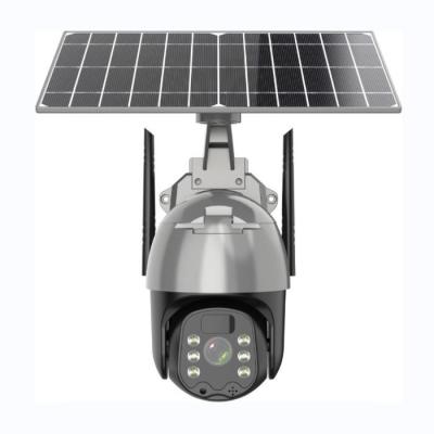 China 2MP Waterproofing 4G Solar Camera PIR Motion Detection Outdoor for sale