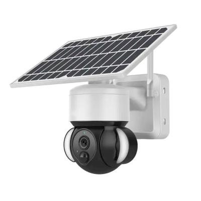 China UBOX 2MP Waterproof IP66 Solar Network Camera Outdoor Solar Wifi Camera for sale