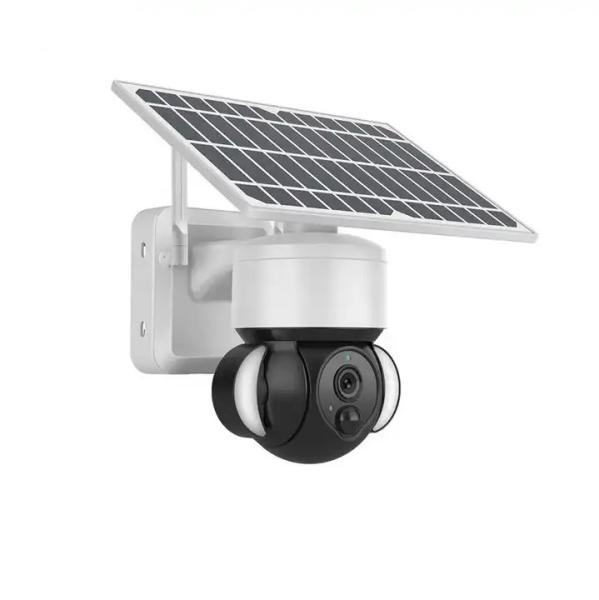 Quality UBOX 2MP Waterproof IP66 Solar Network Camera Outdoor Solar Wifi Camera for sale