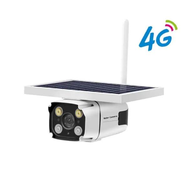 Quality High Resolution Solar Powered LTE Security Camera 2MP TUYA 4G Camera for sale