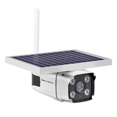 China Wide Angle 1080P Home Security WIFI Solar Camera 15M IR Distance for sale