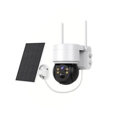 중국 돌리 돔 360 태양 보안 카메라 와이파이 태양 IP 카메라 비 방출 판매용