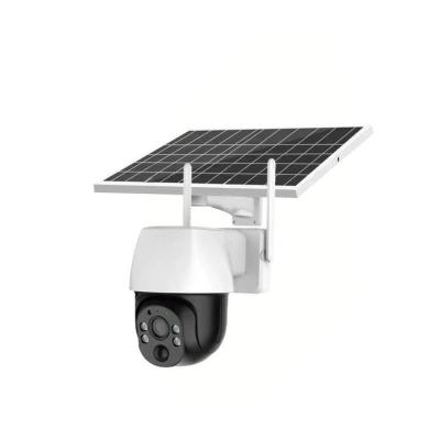 China Weatherproof V380 Pro App 1080P Solar Camera Support Motion Detection for sale