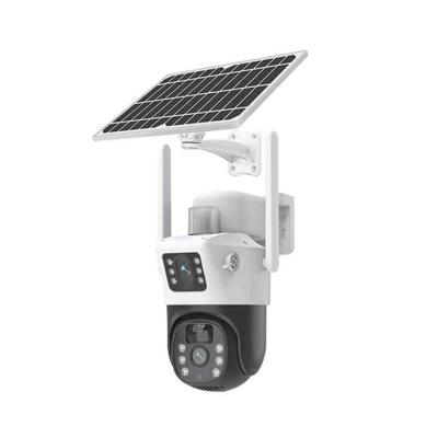 China RoHS Certified  V380 Pro Solar Powered PTZ 4G Camera Solar LTE Camera for sale
