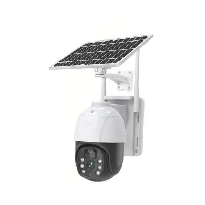 中国 アウトドア 360 2MP PTZ 太陽光カメラ 無線 太陽光発電 4G カメラ 128G 販売のため