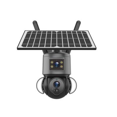 China Ubox 360-Grad-Solarkamera 12000mAh Batterie Solar CCTV-Kamera WIFI zu verkaufen