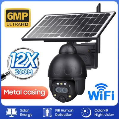 Chine Caméra solaire WIFI haute efficacité avec une capacité de stockage de 128 Go et une résolution de 6 MP à vendre