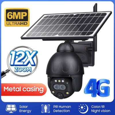 China Ubox App Supported Advanced 4G Solar Camera 6MP With Two Way Audio for sale