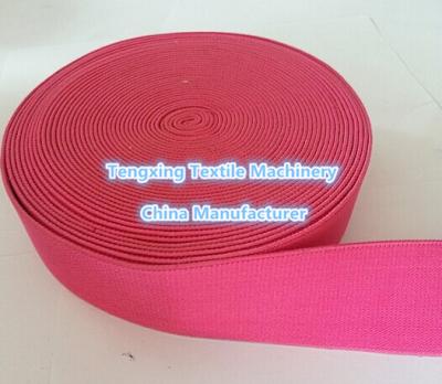 China compañía elástico de calidad superior Tellsing de China de la máquina de la correa para la fábrica de la tela de materia textil en venta