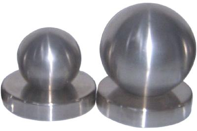 China Las piezas de sellado de acero inoxidables del OEM del espejo brillante ahuecan la bola de metal redonda en venta