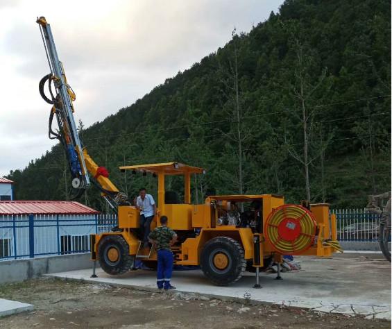 Quality Tunnel Support Fully Hydraulic Tunneling Jumbos Rock Anchor Drilling Machine for sale