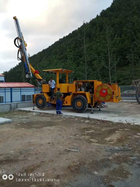 Quality Yellow Fully Hydraulic Tunneling Jumbos Rock Bolt Drilling Machine for sale