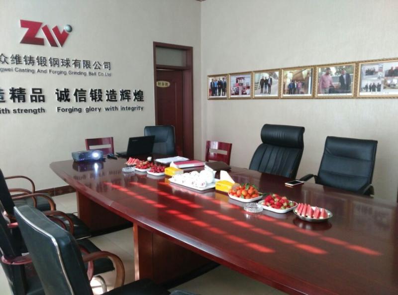 Fournisseur chinois vérifié - Jinan  Zhongwei  Casting And Forging Grinding Ball Co.,Ltd
