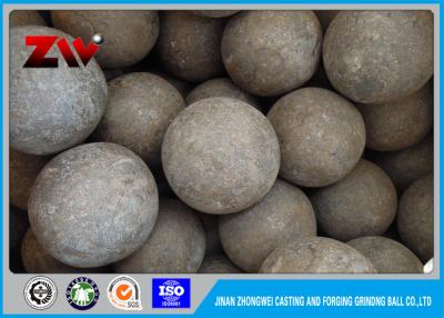 China Unbreakable High impact value forged steel grinding ball for ball mill  60Mn HRC 58-63 for sale
