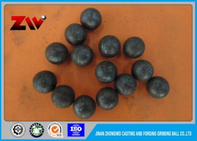 China Forged grinding steel ball , ball mill grinding balls B2 HRC-58-64 Diameter 80mm for sale